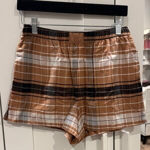 Victoria's Secret Brown Pj Shorts